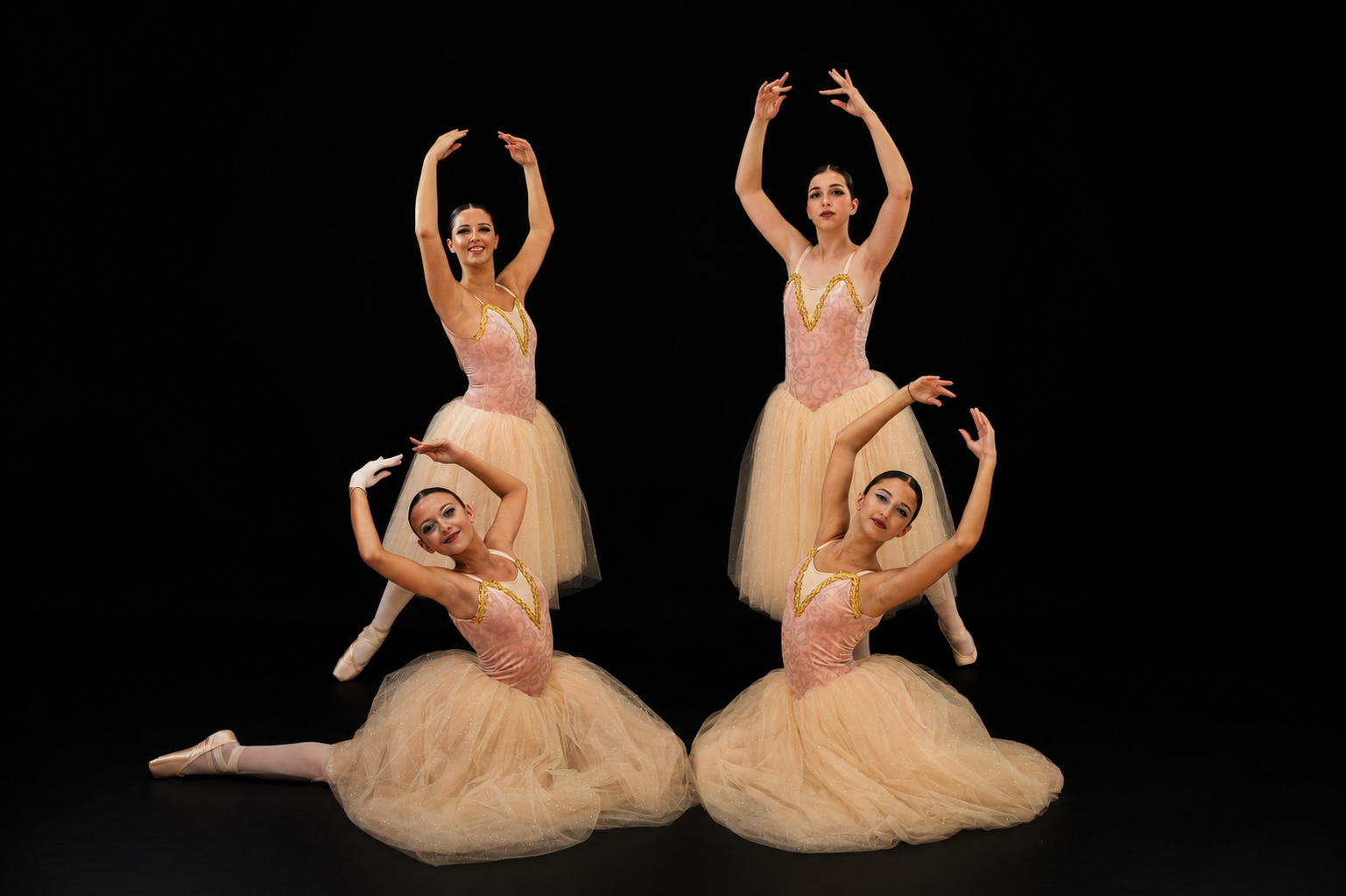Il gruppo Giselle della scuola Divina Dance